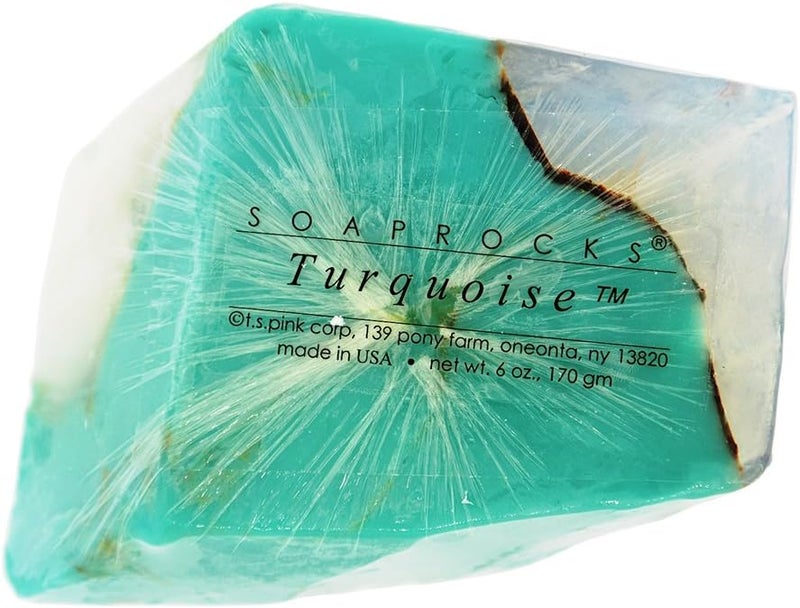 SoapRocks Turquoise Soap Rock - 6oz Natural Cleansing Bar - Image 1
